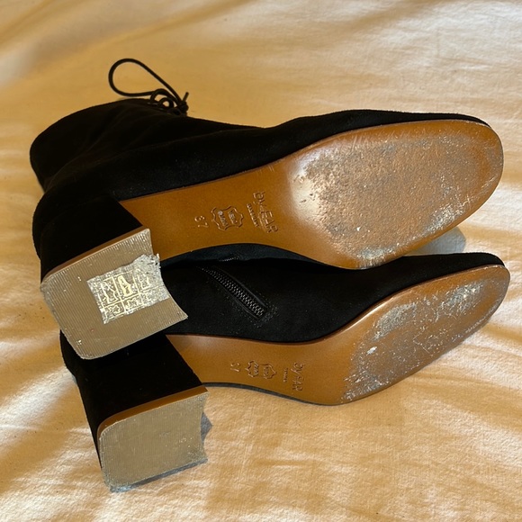 By FAR Becca boots in black suede - Picture 10 of 11